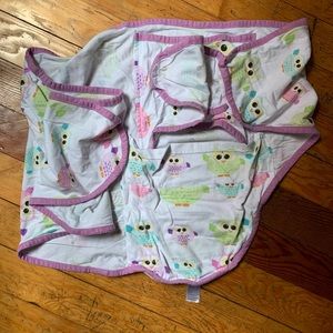 3/$15❗️ Miracle Blanket swaddle, owl motif